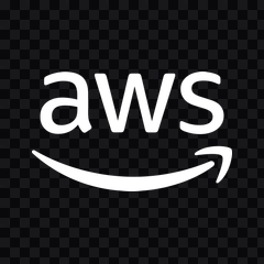 AWS white logo PNG