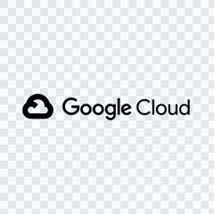 logo Google Cloud hitam PNG