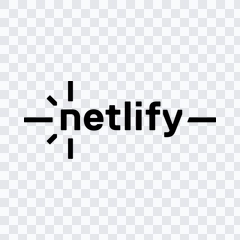 logo Netlify hitam PNG