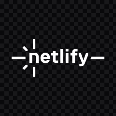 logo Netlify putih PNG