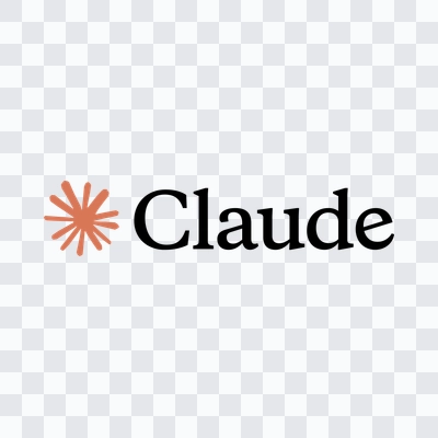 Claude AI logo png dark download