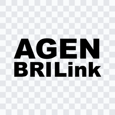 Agen BRILink black logo in PNG format