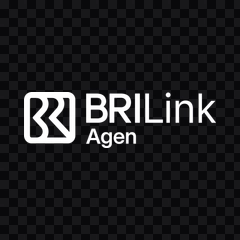 Agen BRILink white logo PNG