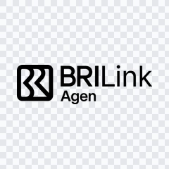Agen BRILink black logo PNG