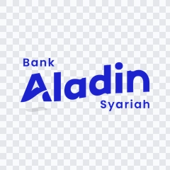 logo Bank Aladin berwarna PNG