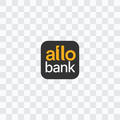 Allo Bank colored logo in PNG format