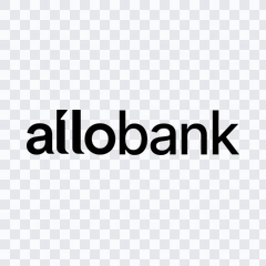 Allo Bank black logo PNG