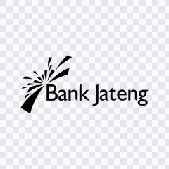 Bank Jateng black logo PNG