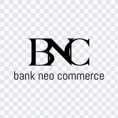 Bank Neo Commerce (BNC) black logo PNG