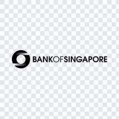 Bank of Singapore black logo PNG