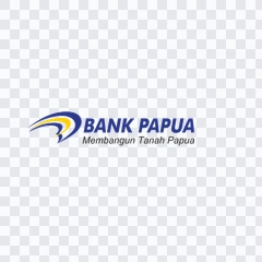 logo Bank Papua berwarna PNG