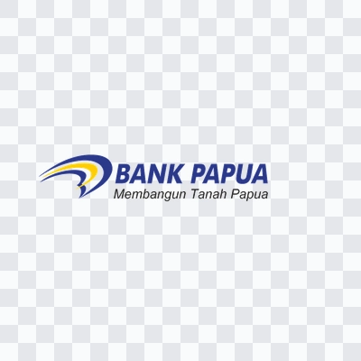 Bank Papua logo png dark download