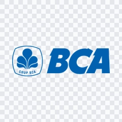logo Bank Central Asia (BCA) berwarna PNG