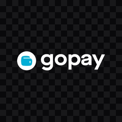 GoPay logo png white download