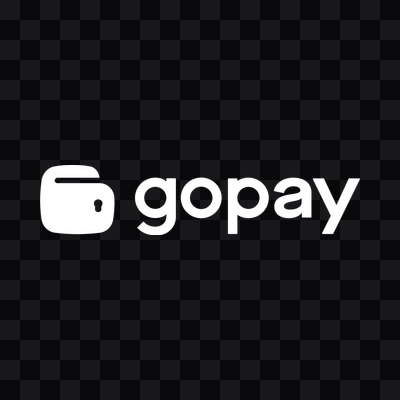 GoPay logo png white download