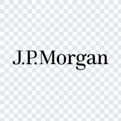 J.P. Morgan black logo PNG