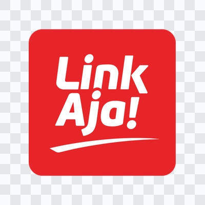 Logo LinkAja berwarna format PNG