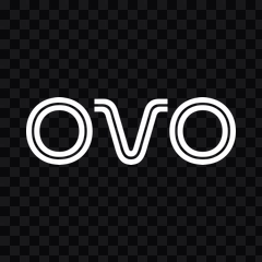 OVO white logo PNG