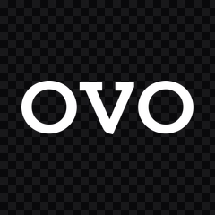 OVO white logo PNG