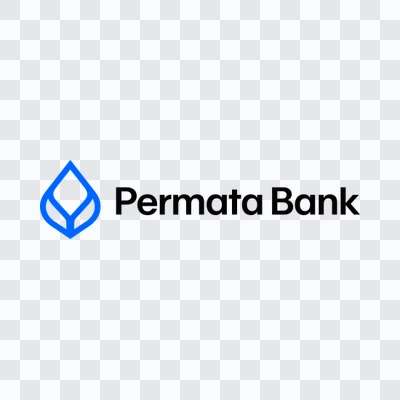 Bank Permata logo png dark download