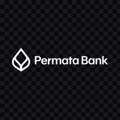 logo Bank Permata terang PNG