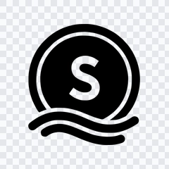 SeaBank black logo PNG