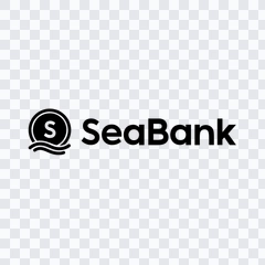 SeaBank black logo PNG