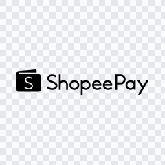 logo ShopeePay hitam PNG
