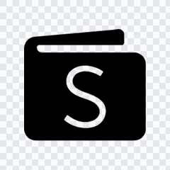logo ShopeePay hitam PNG