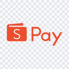 logo ShopeePay berwarna PNG