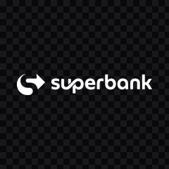 logo Super Bank putih PNG