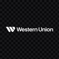 Western Union white logo PNG