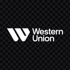 Western Union white logo PNG