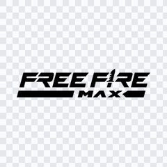 Free Fire black logo PNG