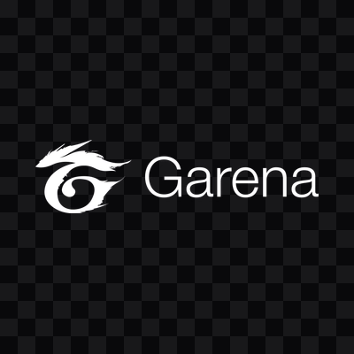 Garena white logo in PNG format