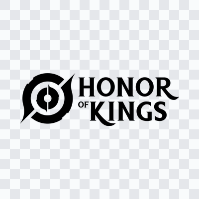 Honor of Kings black logo PNG