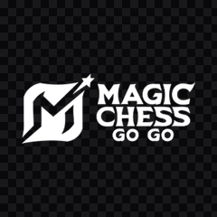 Magic Chess white logo PNG