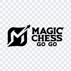 Magic Chess black logo PNG