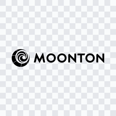 Moonton black logo in PNG format