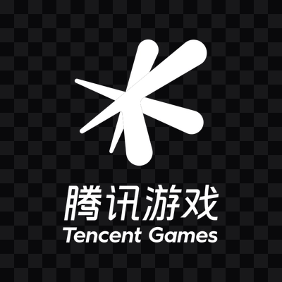 Tencent Games white logo in PNG format
