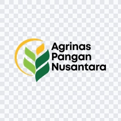 logo Agrinas Pangan Nusantara berwarna PNG