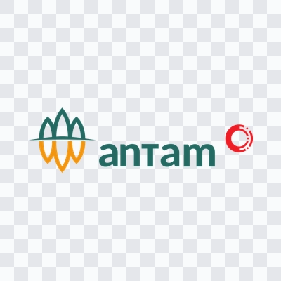 logo Antam berwarna PNG