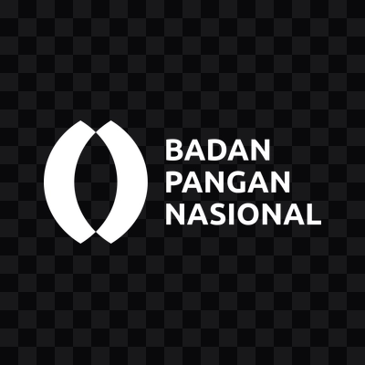 Badan Pangan Nasional / Bapanas white logo in PNG format