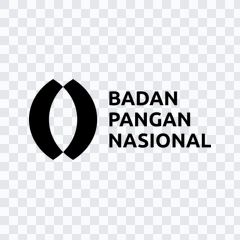 logo Badan Pangan Nasional / Bapanas hitam PNG