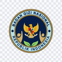 Badan Gizi Nasional (BGN) colored logo PNG