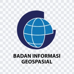 logo Badan Informasi Geospasial (BIG) berwarna PNG