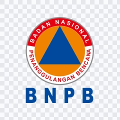 logo Badan Nasional Penanggulangan Bencana (BNPB) berwarna PNG