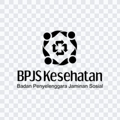 BPJS Kesehatan black logo PNG