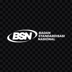 Badan Standardisasi Nasional / BSN white logo PNG