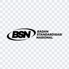 Badan Standardisasi Nasional / BSN black logo PNG